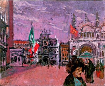 Piazza San Marco, Venice, c.1903-06 by Walter Richard Sickert